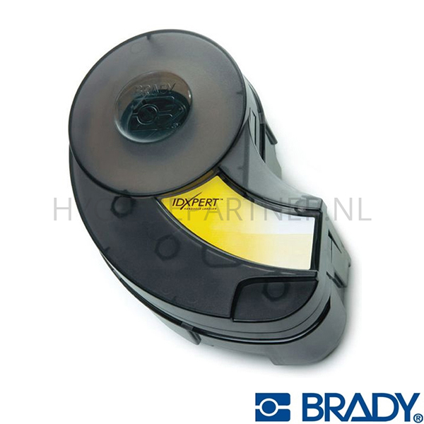 SB501036-40 Label Brady XC-1000-595-RD-WT 25,4 mm wit op rood